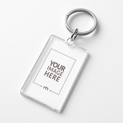 Acrylic Keychain Mockup for Merch and Gift Branding