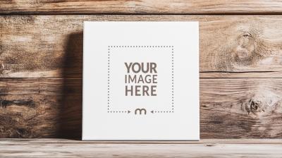 Canvas Frame Mockup for Contemporary Art Prints