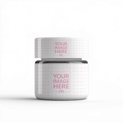 Compact Eye Cream Bottle Mockup for Night Care Product Promotion