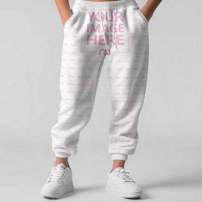 Fleece Sweatpant Mockup for Cozy Loungewear Showcase
