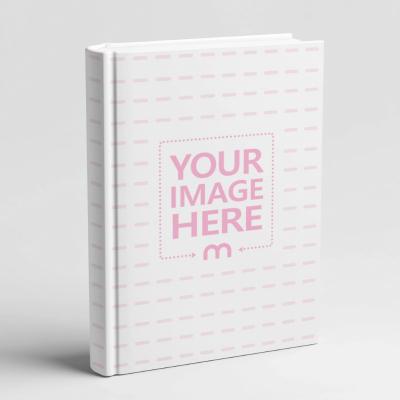 Hardcover Book Mockup for Author Portfolio Presentation