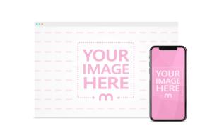 Website and App Screen Mockup Generator
